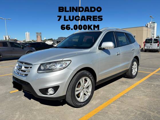HYUNDAI SANTA FÉ 3.5 MPFI GLS 7 LUGARES V6 24V 285CV GASOLINA 4P AUTOMÁTICO HYUNDAI SANTA FÉ 3.5 MPFI GLS 7 LUGARES V6 24V 285CV GASOLINA 4P AUTOMÁTICO